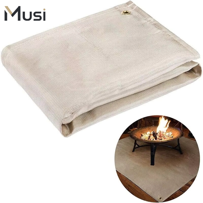 Camping Cooking Grill - BBQ Grill Mat Fireproof Insulation Pad