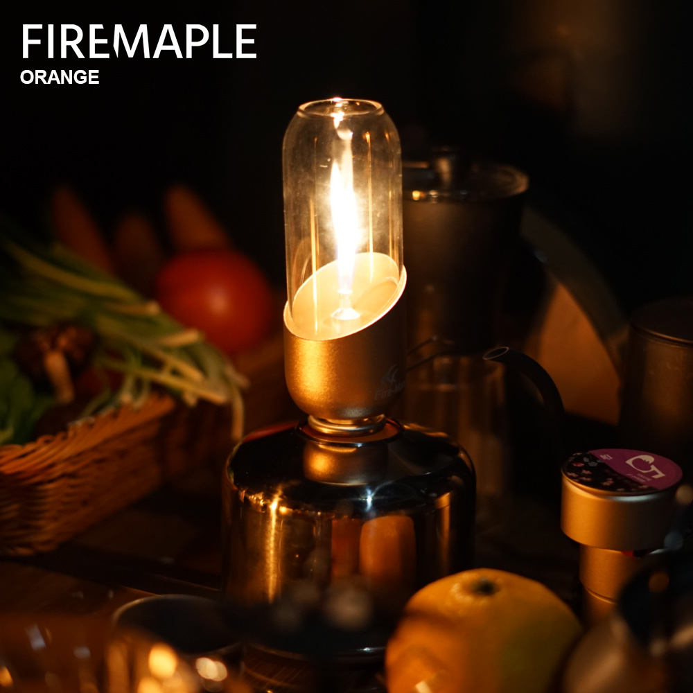 Camping Cooking Fire - Fire Maple Orange Gas Lantern Outdoor
