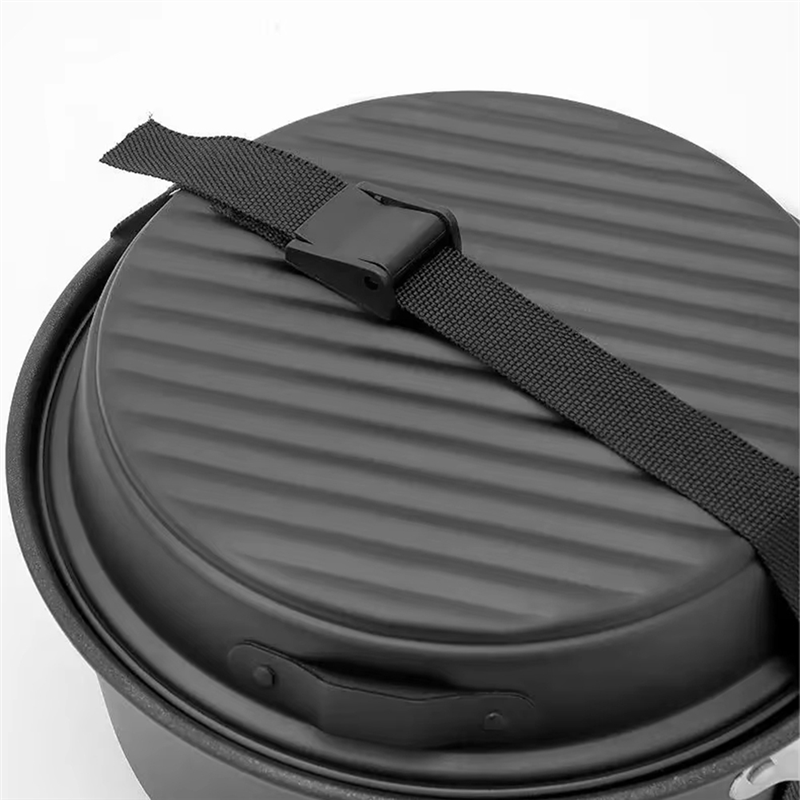 Camping Cooking Easy - ABJO-5-Piece Non-Stick Camping Cookware Set With