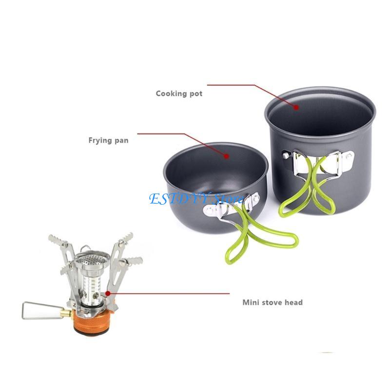 G6DE Camping Cookware Kits Fol - Camping Cooking Easy review and price