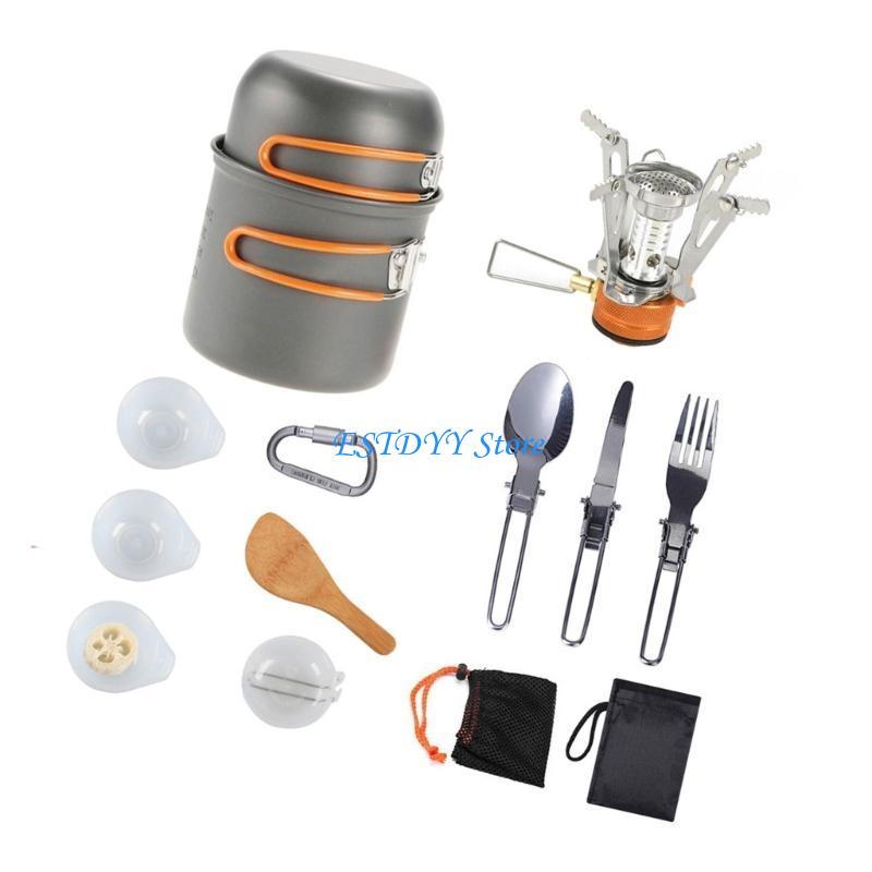 G6DE Camping Cookware Kits Fol - Camping Cooking Easy review and price