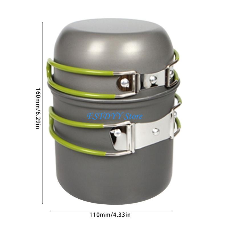 G6DE Camping Cookware Kits Fol - Camping Cooking Easy review and price