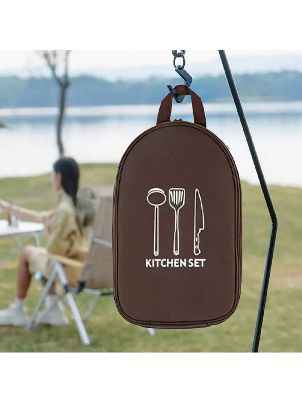 Outdoor Camping Cookware Stora - Camping Cooking Utensil Organizer review and price