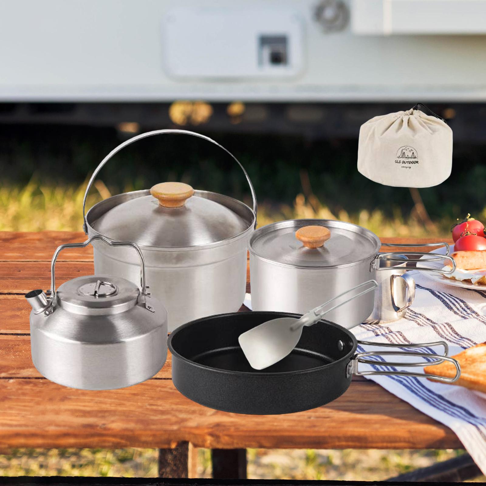 Camping Cookware Cook Gear Por - Camping Cooking Gear Set review and price