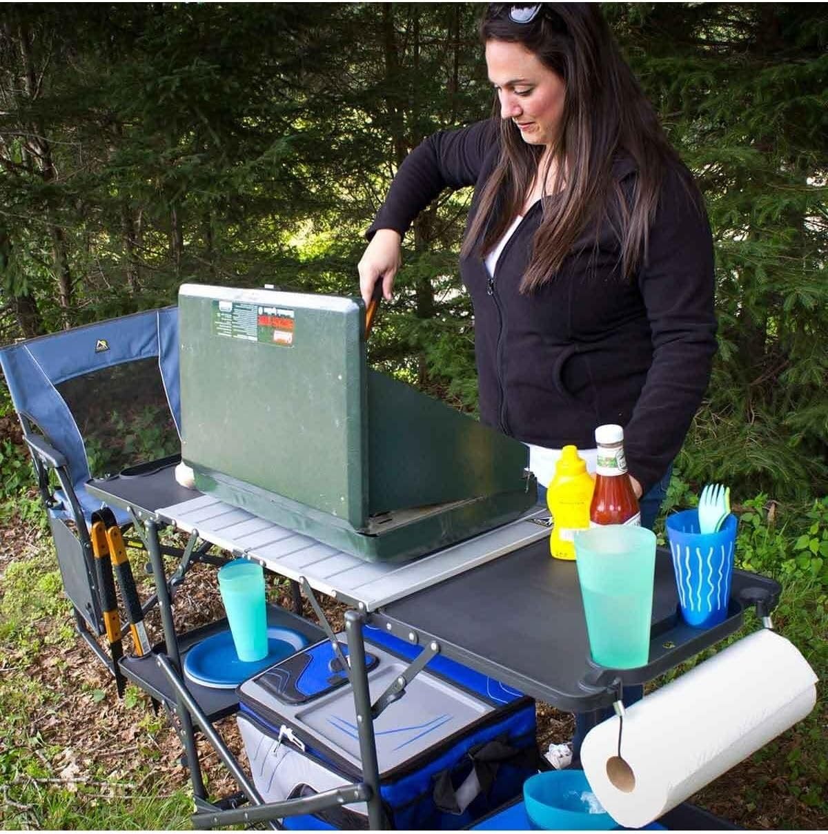Slim Fold Portable Camping Kit - Camping Cooking Top review and price