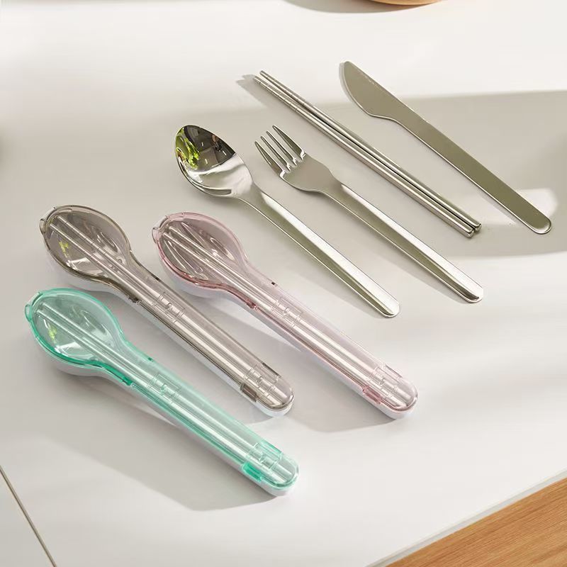 Portable Cutlery Set with Stor - Camping Cooking Knives review and price