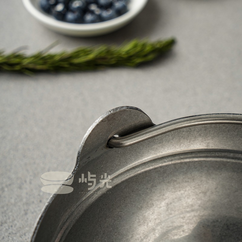 Retro three-layer steel campin - Camping Hanging Cooking Pot review and price