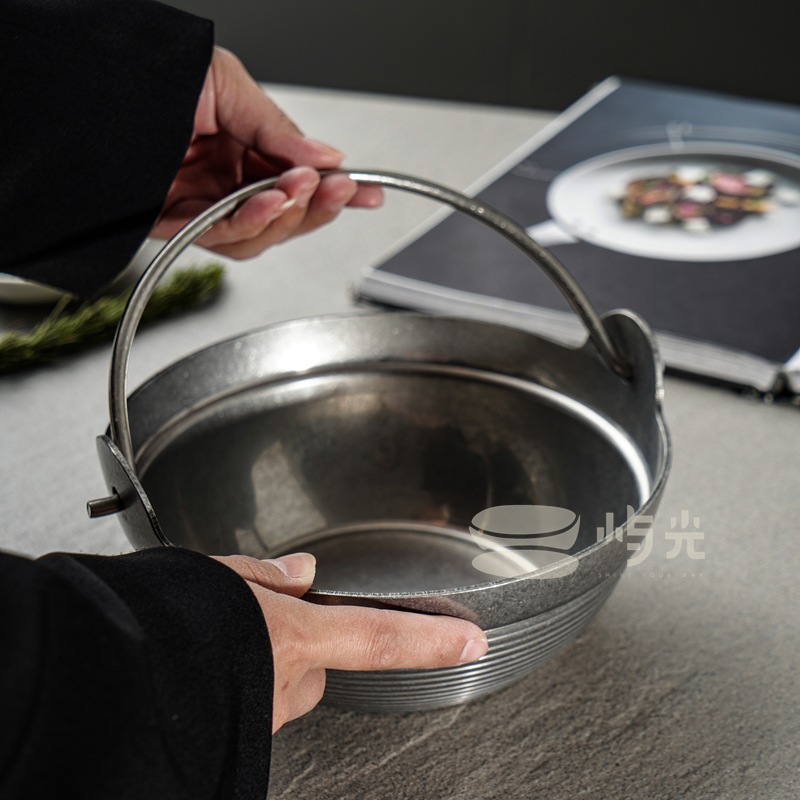 Retro three-layer steel campin - Camping Hanging Cooking Pot review and price