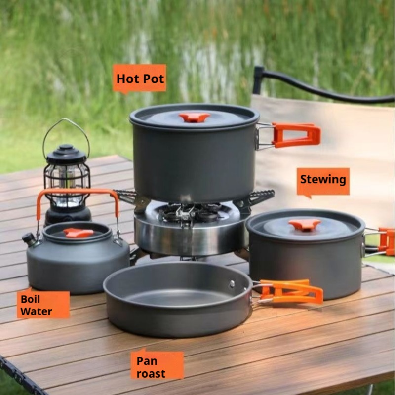 Portable Large Capacity Pot Co - Camping Cooking Easy review and price
