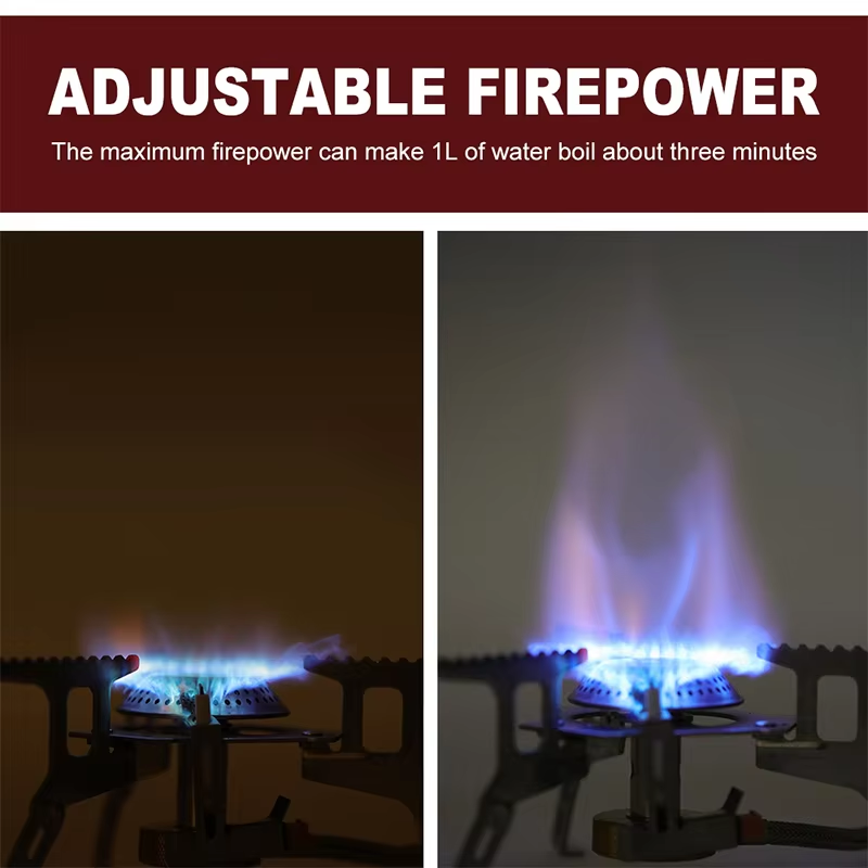 Portable 3-Burner Gas Stove, F - Camping Cooking Easy review and price