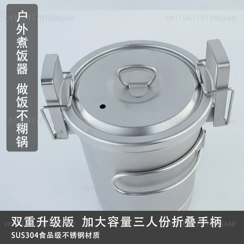 Upgraded Camping Rice Cooking  - Camping Hanging Cooking Pot review and price