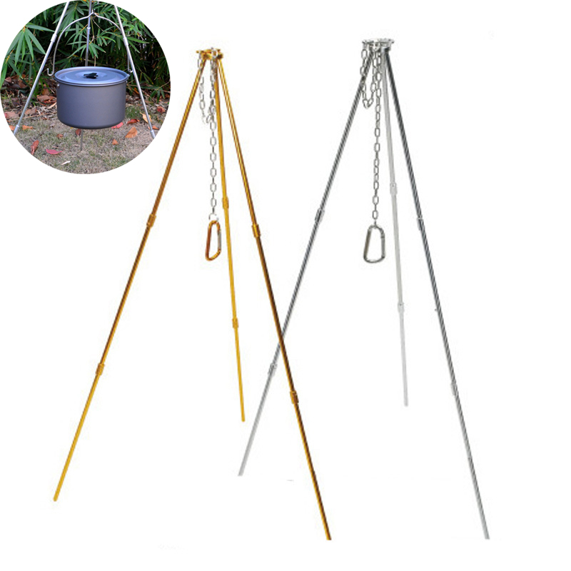 Outdoor Camping Tripod, Durabl - Camping Hanging Cooking Pot review and price