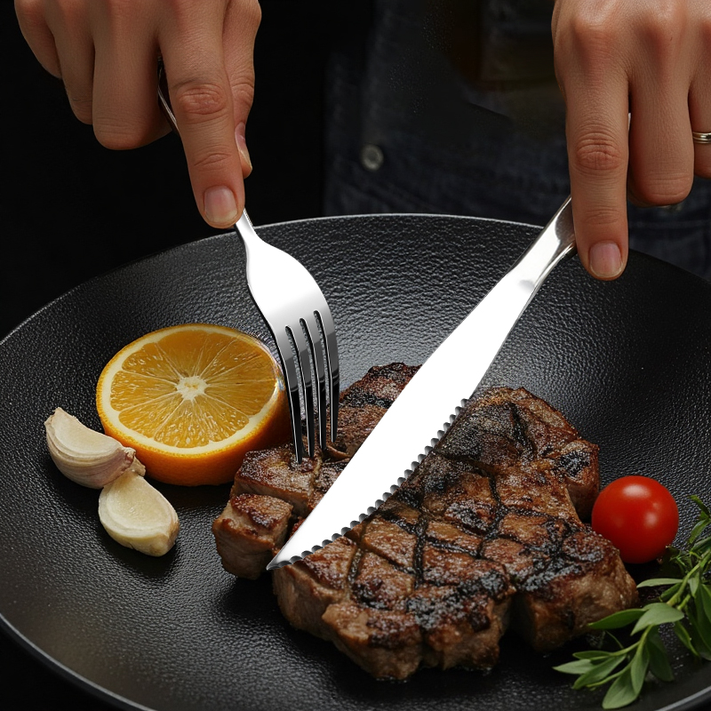 High-End Stainless Steel Trave - Camping Cooking Cutlery Set review and price