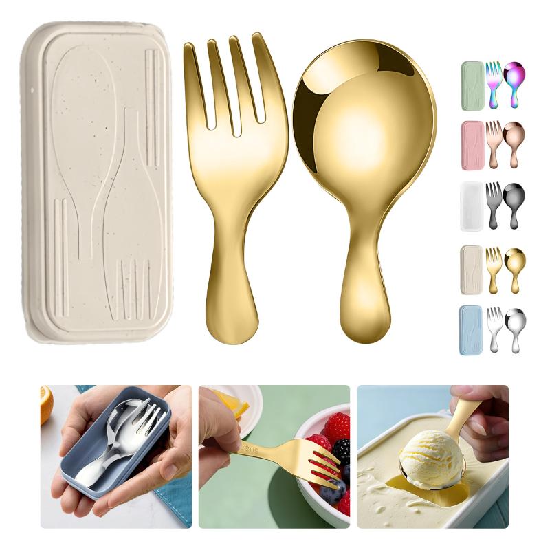 Stainless Steel Tableware Set  - Camping Cooking Cutlery Set review and price