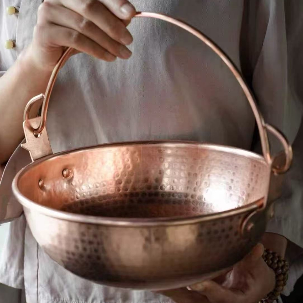 Vintage Copper Hanging Pot,Out - Camping Hanging Cooking Pot review and price