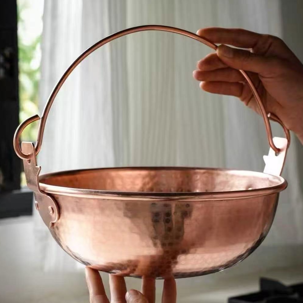 Vintage Copper Hanging Pot,Out - Camping Hanging Cooking Pot review and price