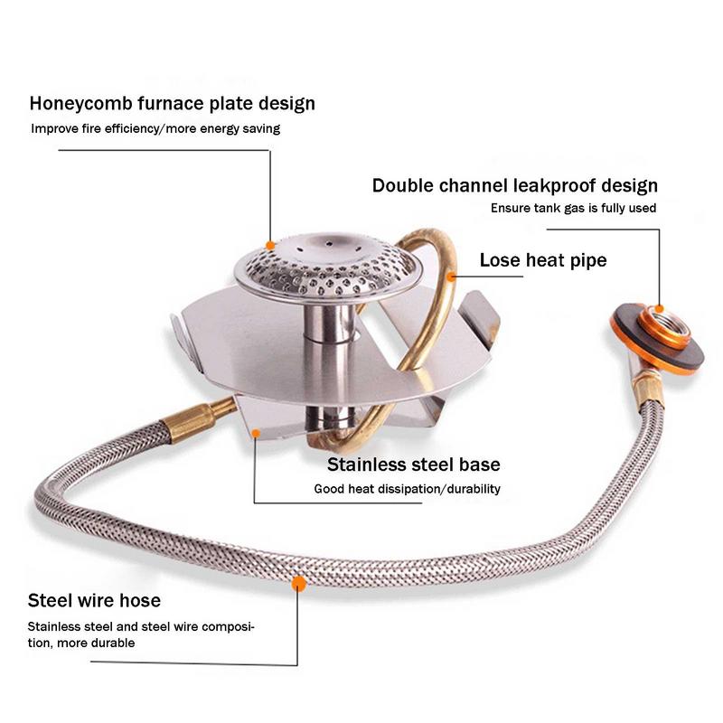 Outdoor Camping Gas Stove 3200 - Camping Cooking Fire review and price