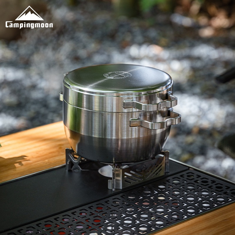 DO-25 thickened stainless stee - Camping Hanging Cooking Pot review and price