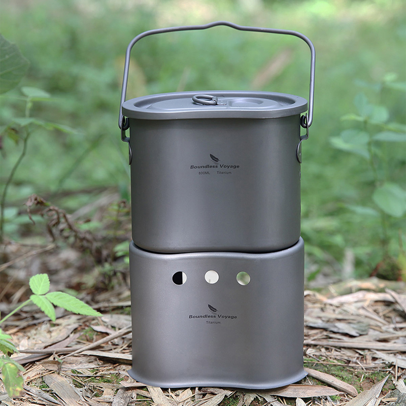 Boundless Voyage Titanium Cook - Camping Hanging Cooking Pot review and price
