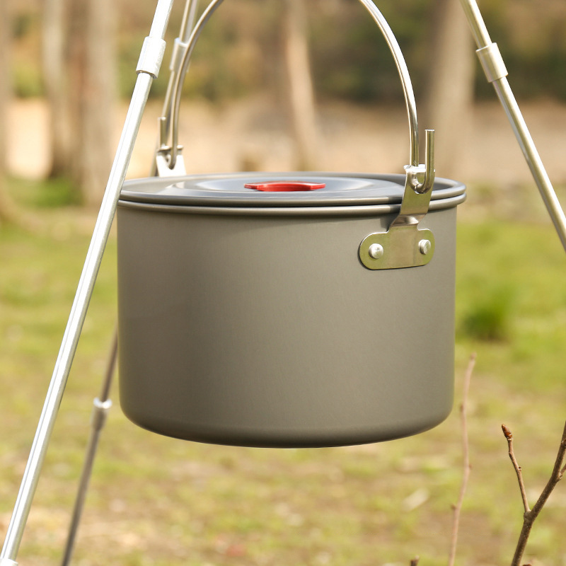 4L Camping Hanging Pots Campin - Camping Hanging Cooking Pot review and price