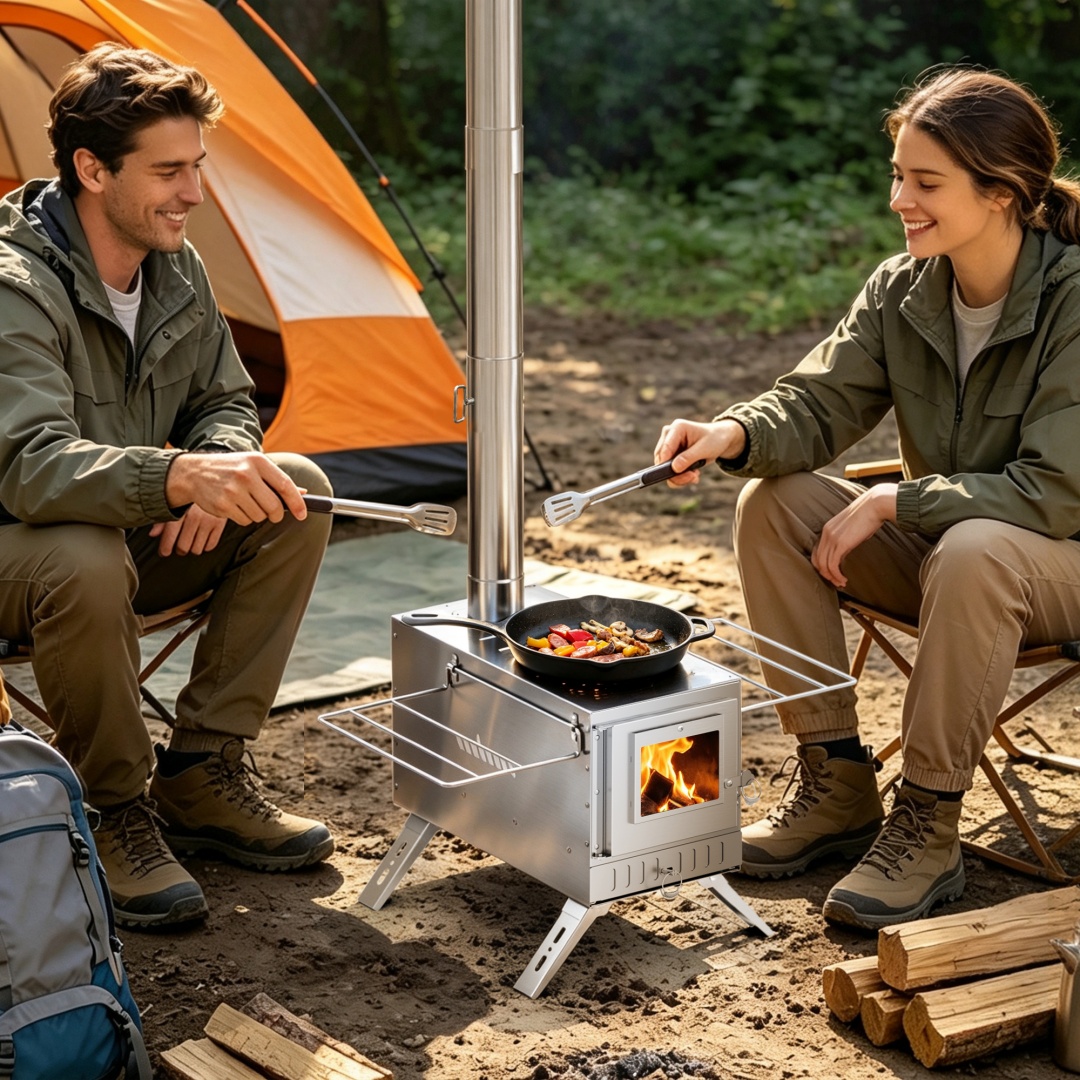 Portable Wood Burning Sauna St - Camping Cooking Heater review and price