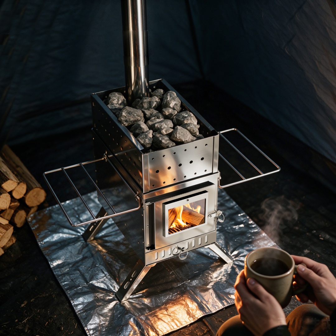 Portable Wood Burning Sauna St - Camping Cooking Heater review and price