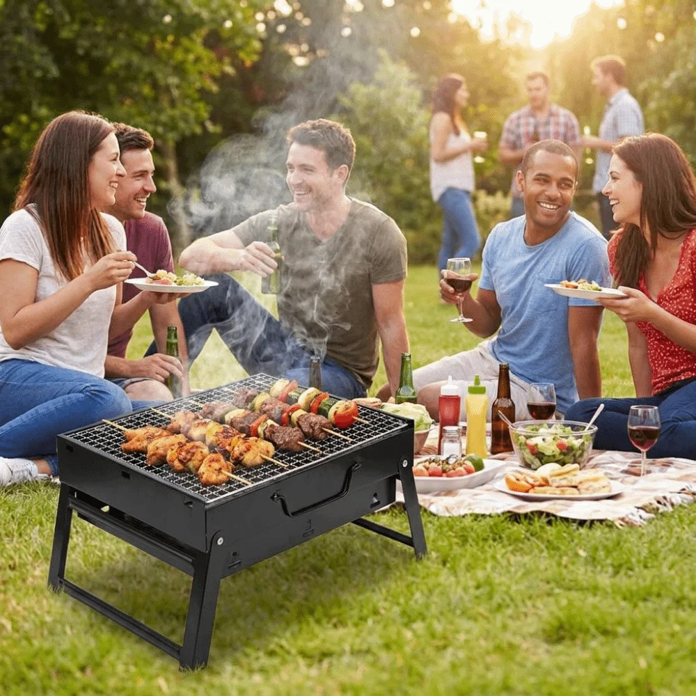 Portable Thickened BBQ Stove S - Camping Cooking Easy review and price