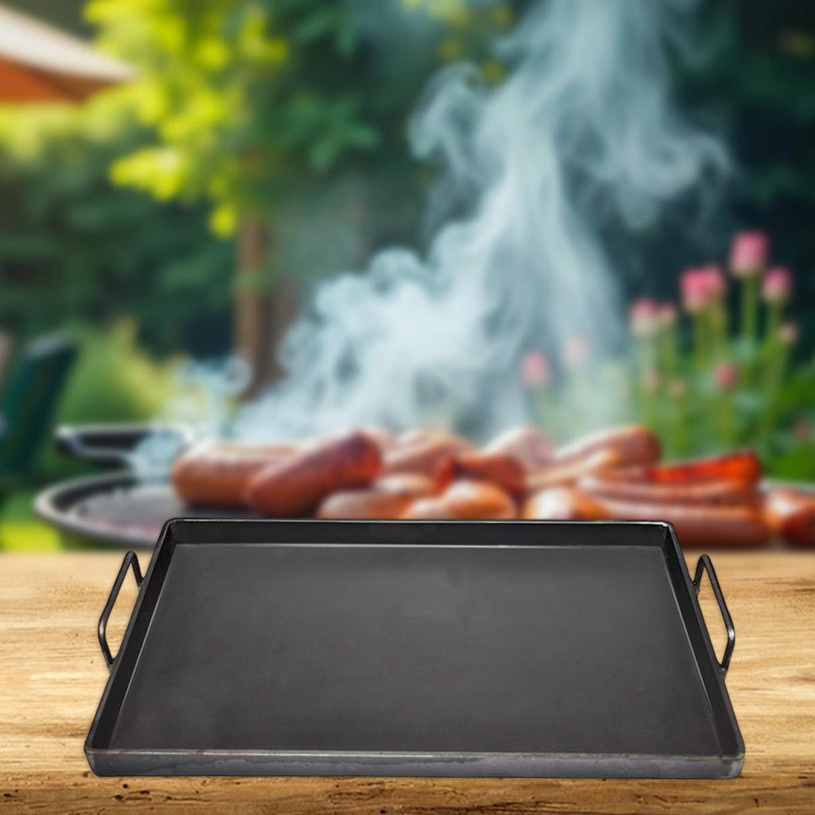 1 Pc Cast Iron Cooking Griddle - Camping Cooking Top review and price