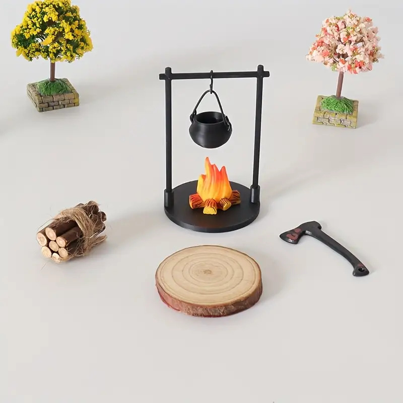 Mini Campfire Hanging Stove Po - Camping Hanging Cooking Pot review and price
