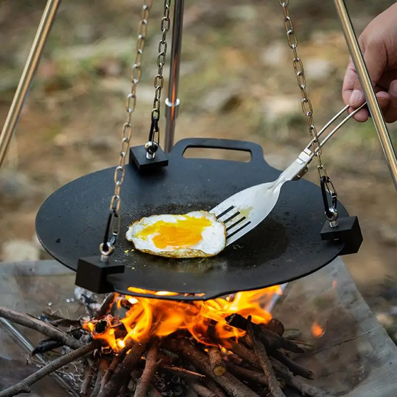 Aluminum Camping Bonfire Tripo - Camping Hanging Cooking Pot review and price