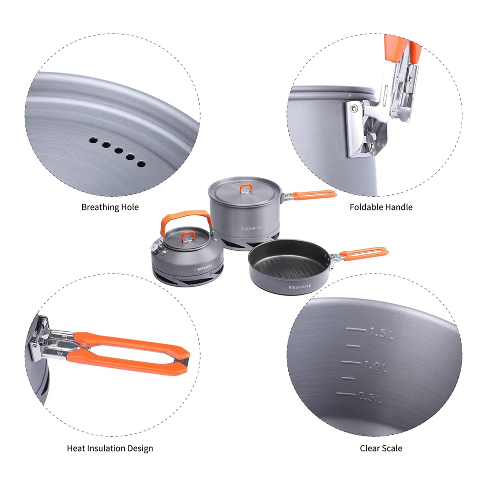 Fire Maple Camping Cookware Ut - Camping Cooking Gear Set review and price