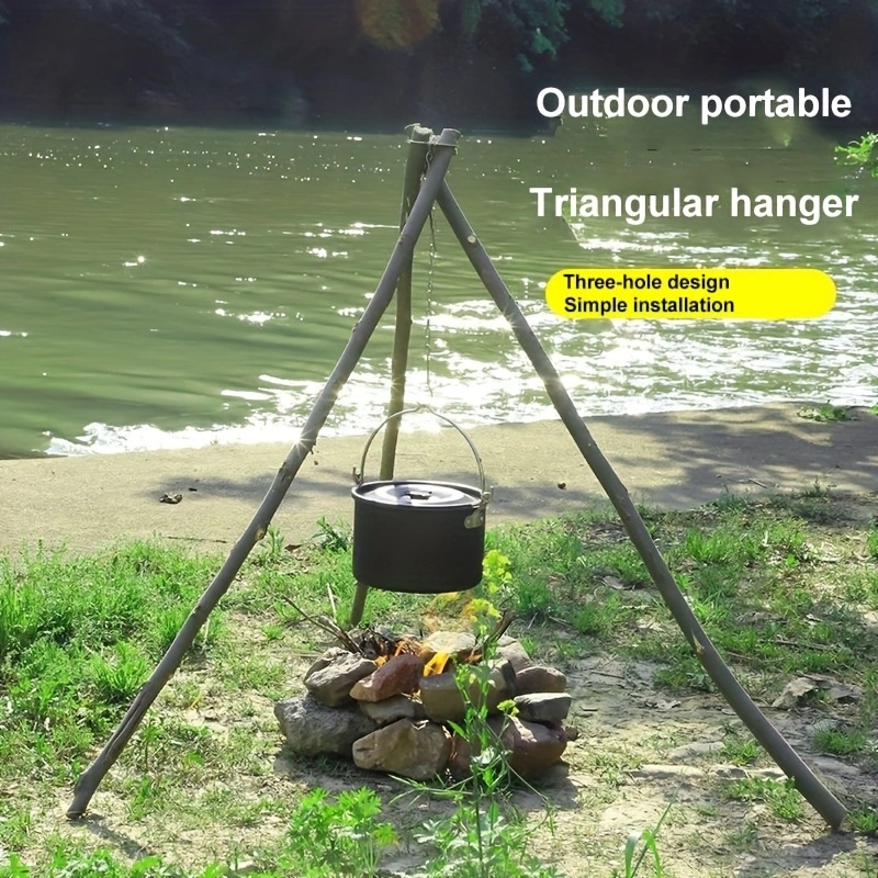 1 Set of Outdoor Travel Hiking - Camping Hanging Cooking Pot review and price