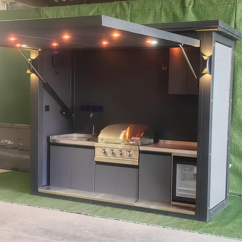Portable Outdoor Kitchen Pod W - Camping Cooking Easy review and price