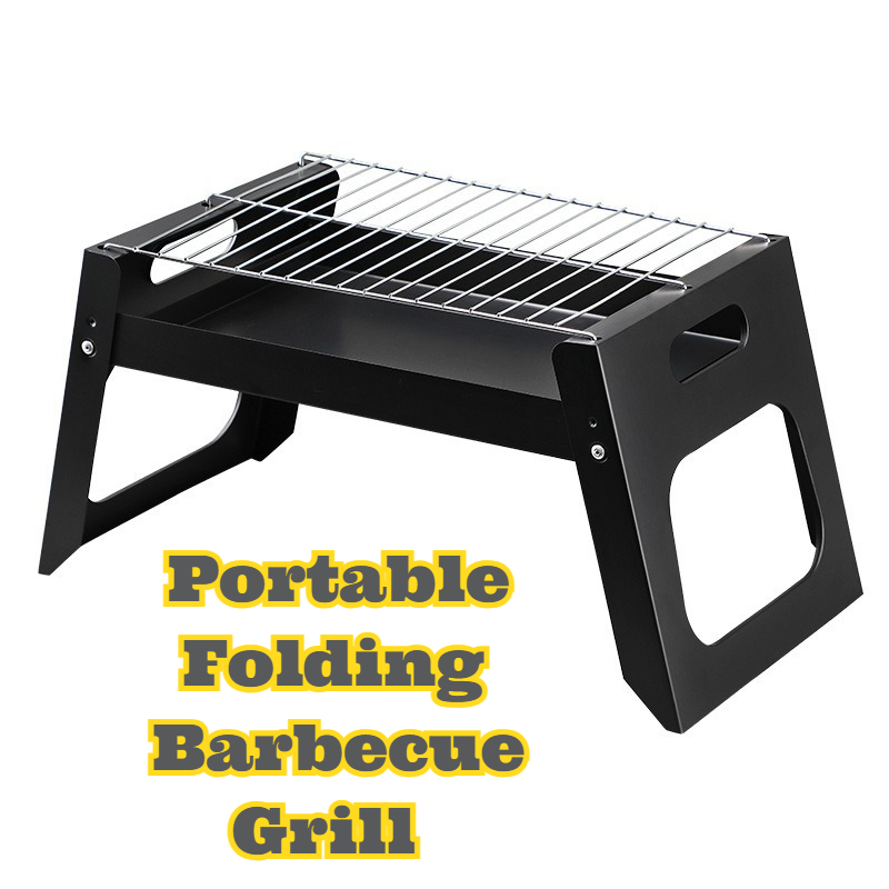Portable Charcoal BBQ Grill Fo - Camping Cooking Grill review and price