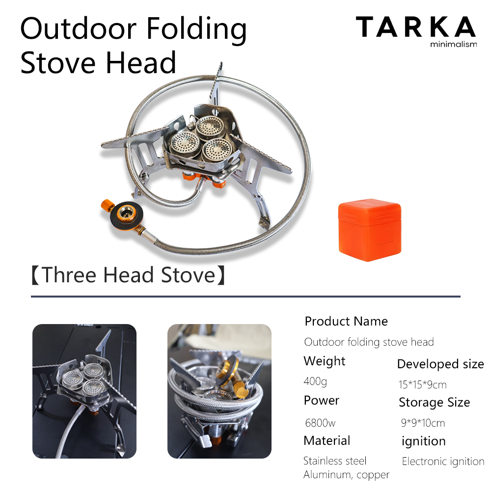 TARKA Camping Gas Stove 5800w  - Camping Cooking Fire review and price