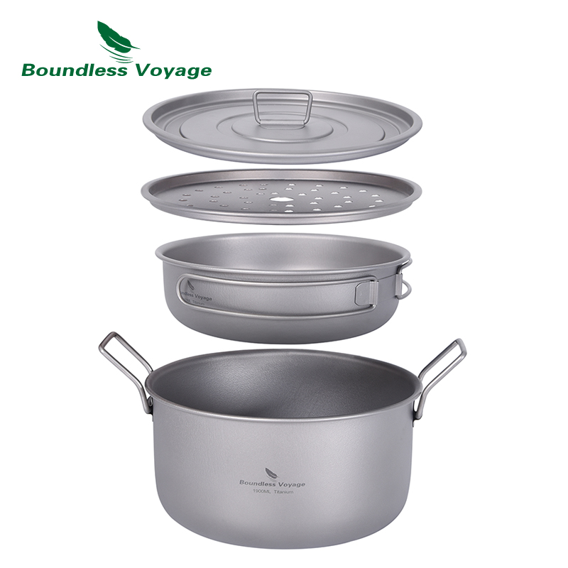 Boundless Voyage Camping Cooki - Camping Cooking Gear Set review and price
