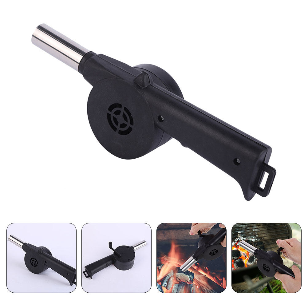 Manual Blower Black Hand Crank - Camping Cooking Fire review and price