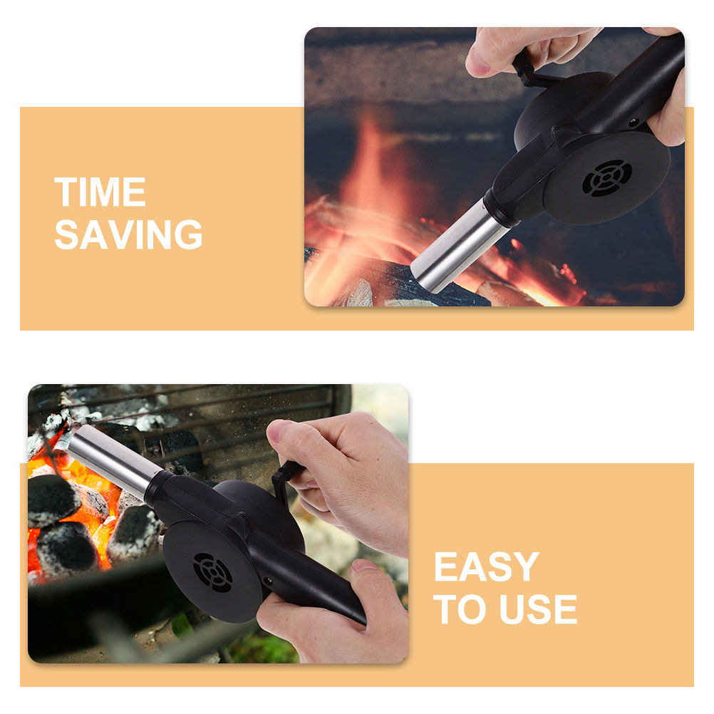 Manual Blower Black Hand Crank - Camping Cooking Fire review and price